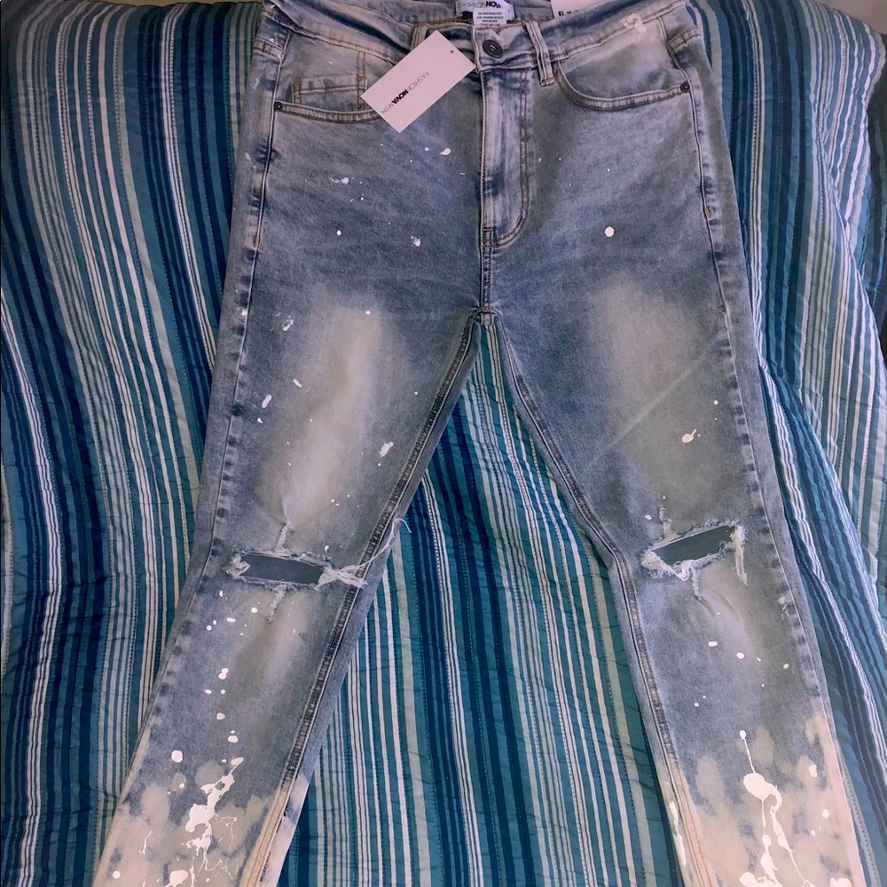 Fashionova Men’s Skinny Jeans - Picture 6 of 6